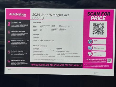 Used 2024 Jeep Wrangler Unlimited w/ LED Headlamp & Fog Lamp Group AWD/4WD image 22
