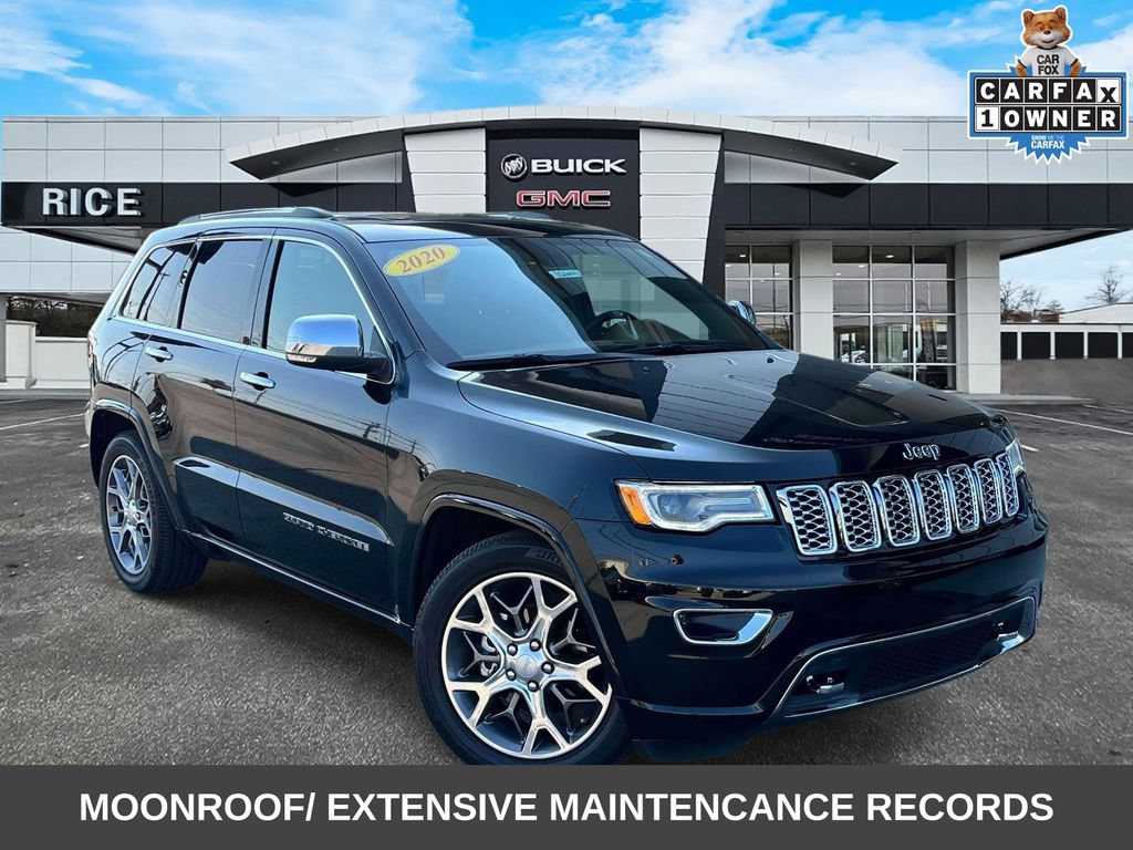 Used 2020 Jeep Grand Cherokee Overland AWD/4WD image 1