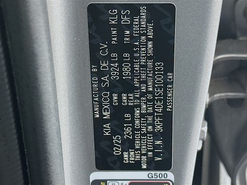 Used 2025 Kia K4 FWD image 12