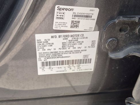 Used 2023 Ford Explorer ST w/ Equipment Group 401A AWD/4WD image 25
