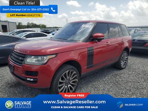 Used 2016 Land Rover Range Rover Autobiography AWD/4WD image 1