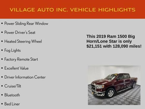 Used 2019 RAM 1500 Big Horn AWD/4WD image 14
