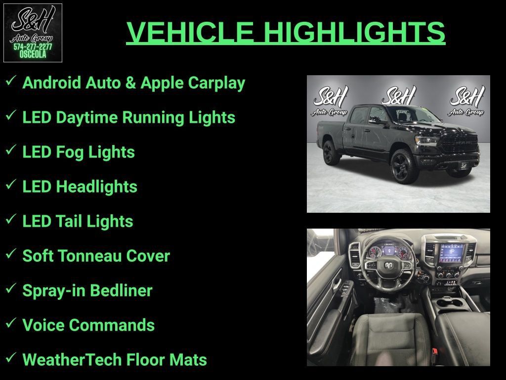 Used 2019 RAM 1500 Big Horn AWD/4WD image 3