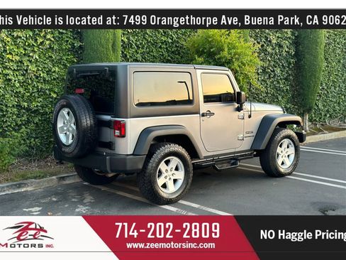 Used 2017 Jeep Wrangler Sport w/ Quick Order Package 24S image 6