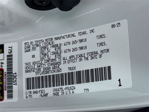 New 2026 Toyota Tundra SR5 image 30