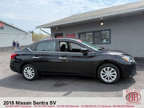 Used 2018 Nissan Sentra SV w/ Premium Package (P01) FWD image 2