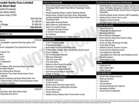 Certified 2026 Hyundai Santa Cruz Limited image 25