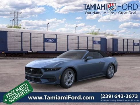 New 2026 Ford Mustang Convertible RWD image 1