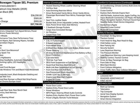 Used 2018 Volkswagen Tiguan SEL Premium image 27