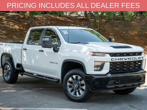Used 2021 Chevrolet Silverado 2500 Custom w/ Custom Value Package AWD/4WD image 1