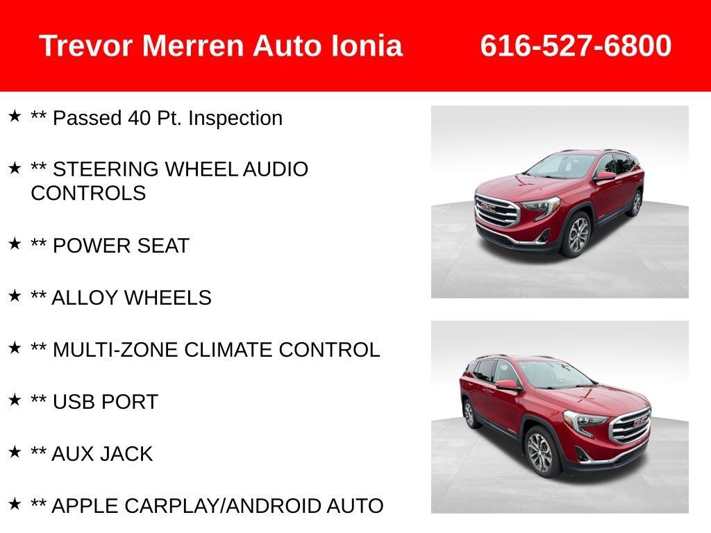 Used 2019 GMC Terrain SLT w/ Driver Alert Package I AWD/4WD image 13