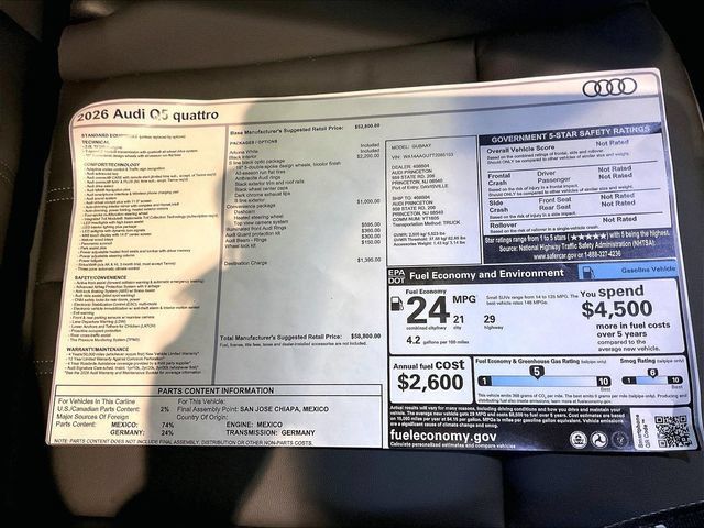 New 2026 Audi Q5 2.0T AWD/4WD image 11