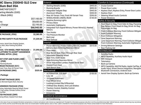 Used 2025 GMC Sierra 2500 SLE w/ SLE Value Package; AWD/4WD image 5