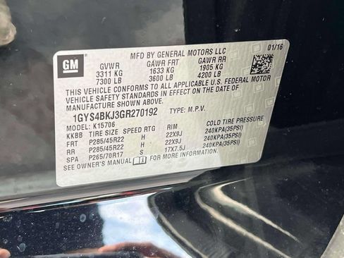 Used 2016 Cadillac Escalade Luxury AWD/4WD image 23