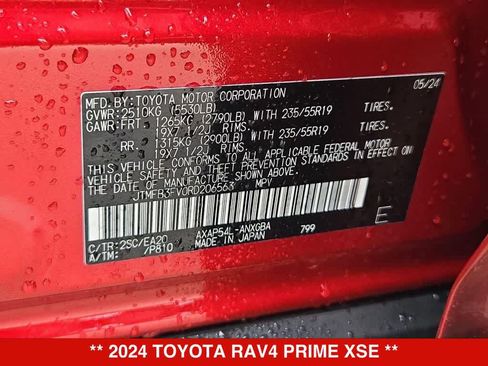 Used 2024 Toyota RAV4 XSE w/ Premium Package AWD/4WD image 34