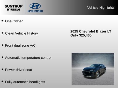 Used 2025 Chevrolet Blazer LT FWD image 8
