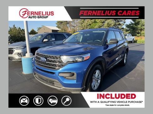 Used 2021 Ford Explorer XLT w/ Class III Trailer Tow Package AWD/4WD image 1