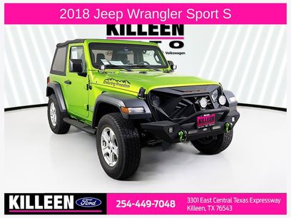Used 2018 Jeep Wrangler Sport S