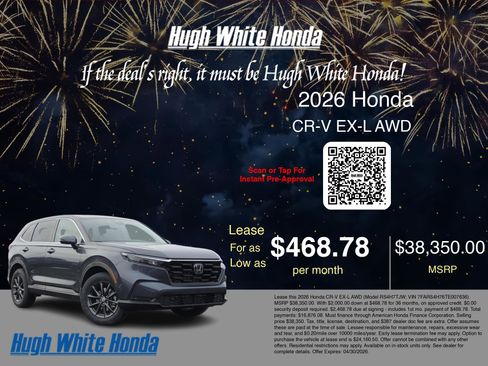 New 2026 Honda CR-V EX-L image 3