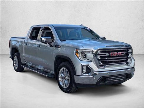 Used 2019 GMC Sierra 1500 SLT w/ SLT Premium Plus Package RWD image 3