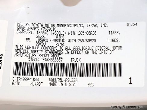 Used 2024 Toyota Tundra 1794 Edition image 31