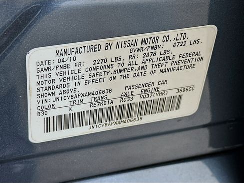 Used 2010 INFINITI G37 Journey w/ Premium Pkg image 12