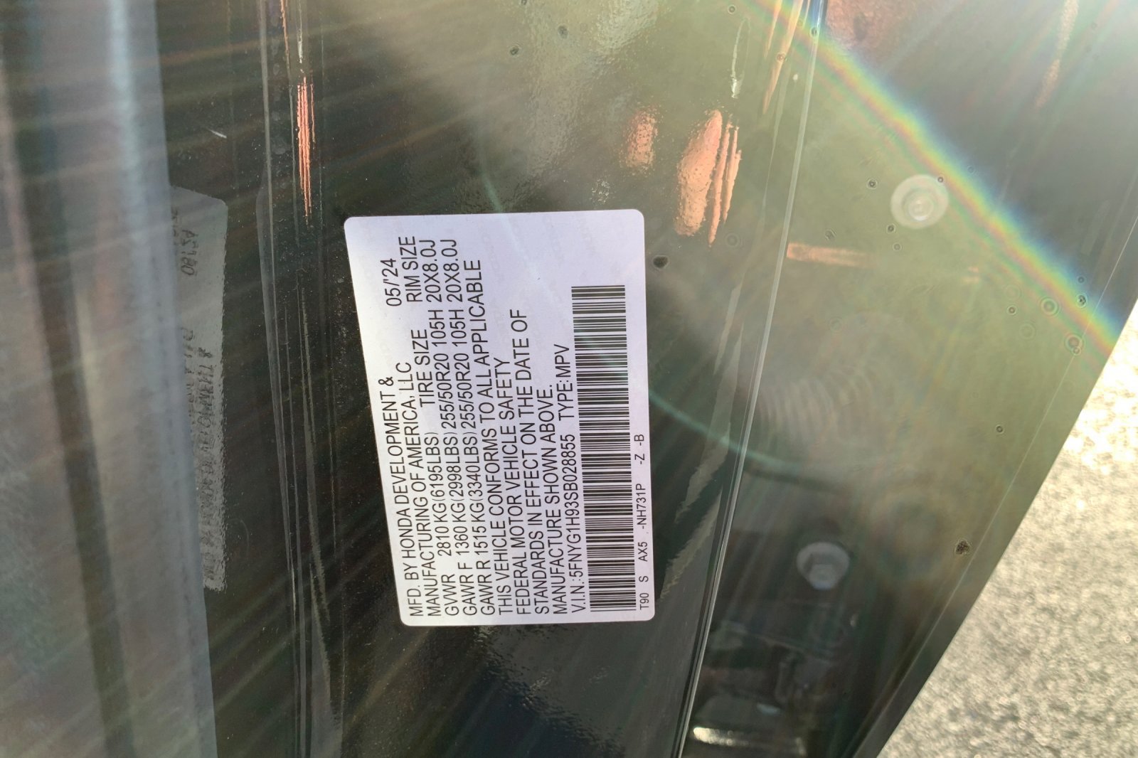 Used 2025 Honda Pilot Black Edition image 9