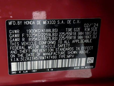 Used 2024 Honda HR-V Sport image 20