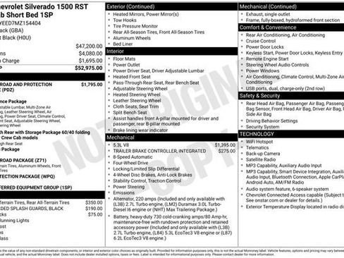 Used 2021 Chevrolet Silverado 1500 RST AWD/4WD image 5