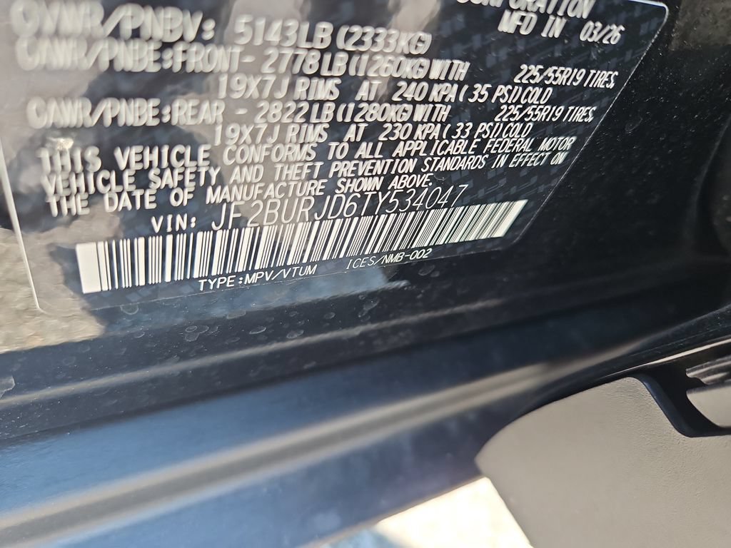 New 2026 Subaru Outback Touring XT AWD/4WD image 25