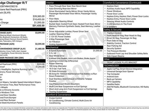 Certified 2022 Dodge Challenger R/T w/ Plus Package image 35