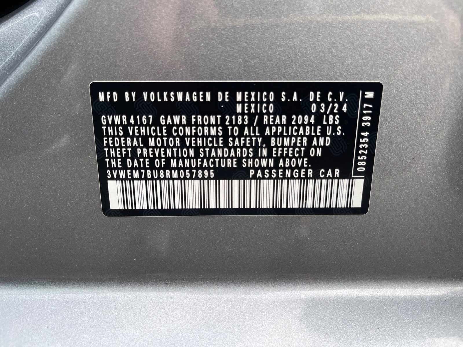 Used 2024 Volkswagen Jetta SE FWD image 11