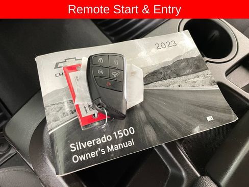 Certified 2023 Chevrolet Silverado 1500 Custom w/ 2.7L Blackout Package AWD/4WD image 6