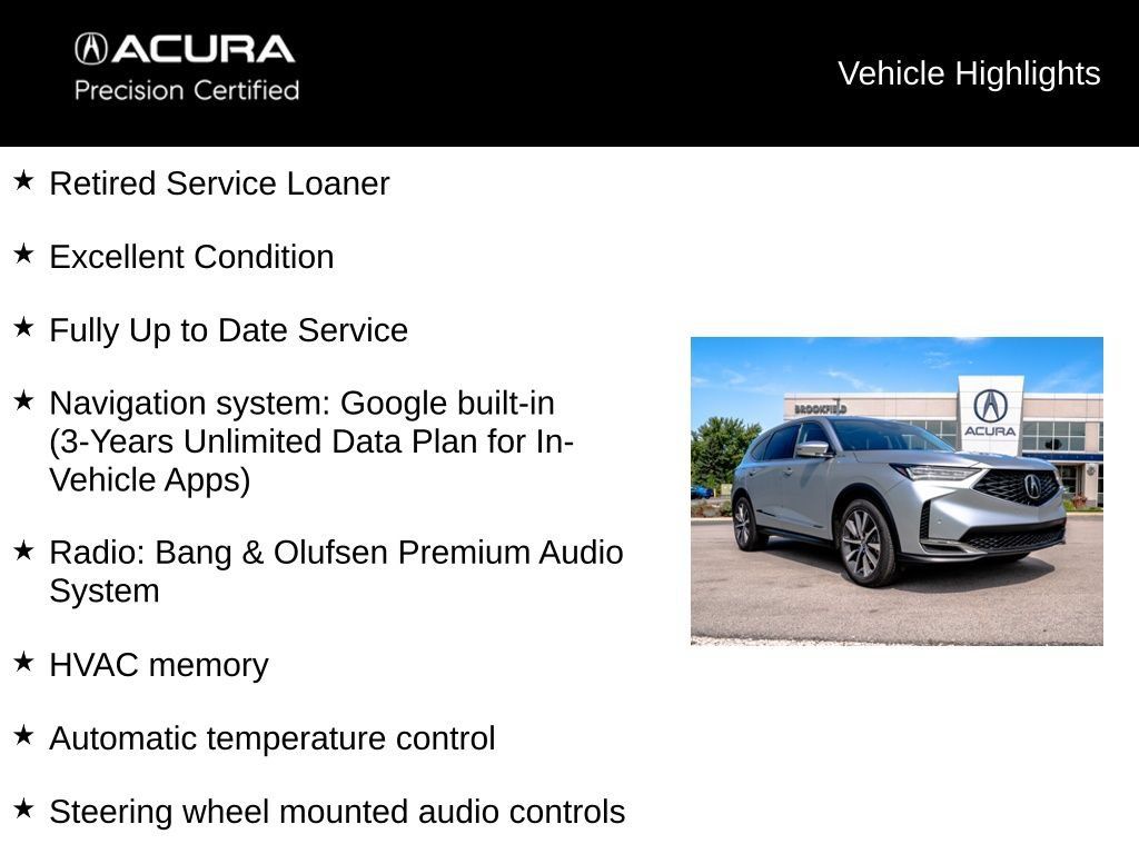 Certified 2026 Acura MDX w/ Technology Package AWD/4WD image 5