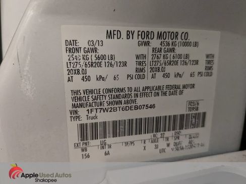 Used 2013 Ford F250 Lariat w/ Lariat Ultimate Pkg AWD/4WD image 40