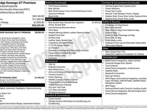 Used 2023 Dodge Durango GT RWD image 5