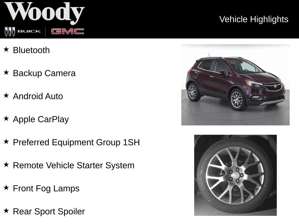 Certified 2017 Buick Encore Sport Touring AWD/4WD image 3