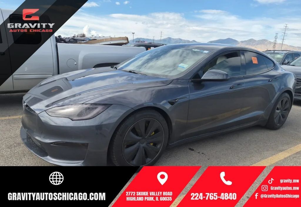 Used 2023 Tesla Model S Plaid AWD/4WD image 1