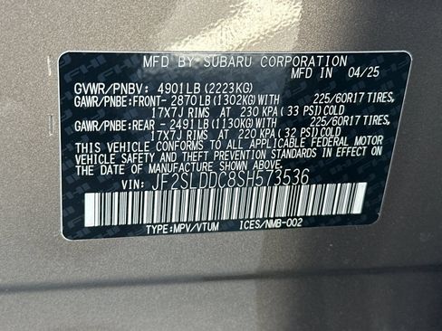 Used 2025 Subaru Forester Premium AWD/4WD image 37
