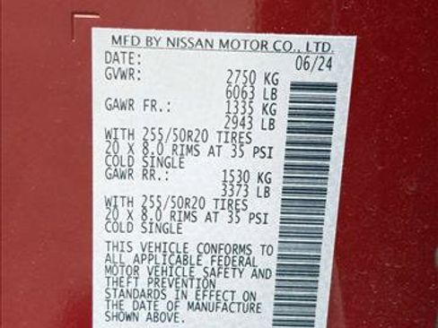 Used 2024 Nissan Pathfinder Platinum AWD/4WD image 27