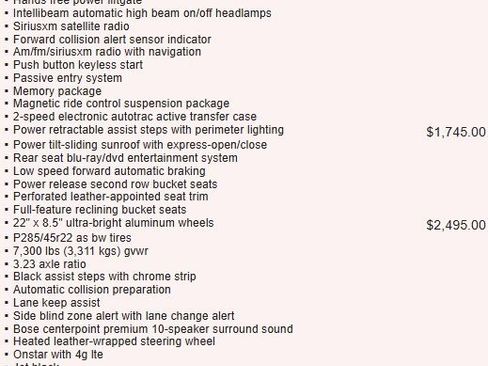 Used 2017 GMC Yukon Denali w/ Open Road Package image 2