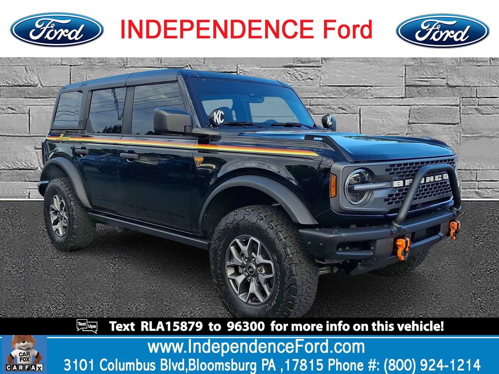 Certified 2024 Ford Bronco Badlands AWD/4WD image 1
