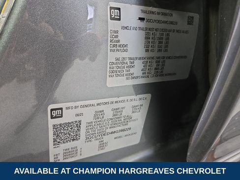 Certified 2021 Chevrolet Silverado 1500 LT w/ LPO, Dark Essentials Package image 42