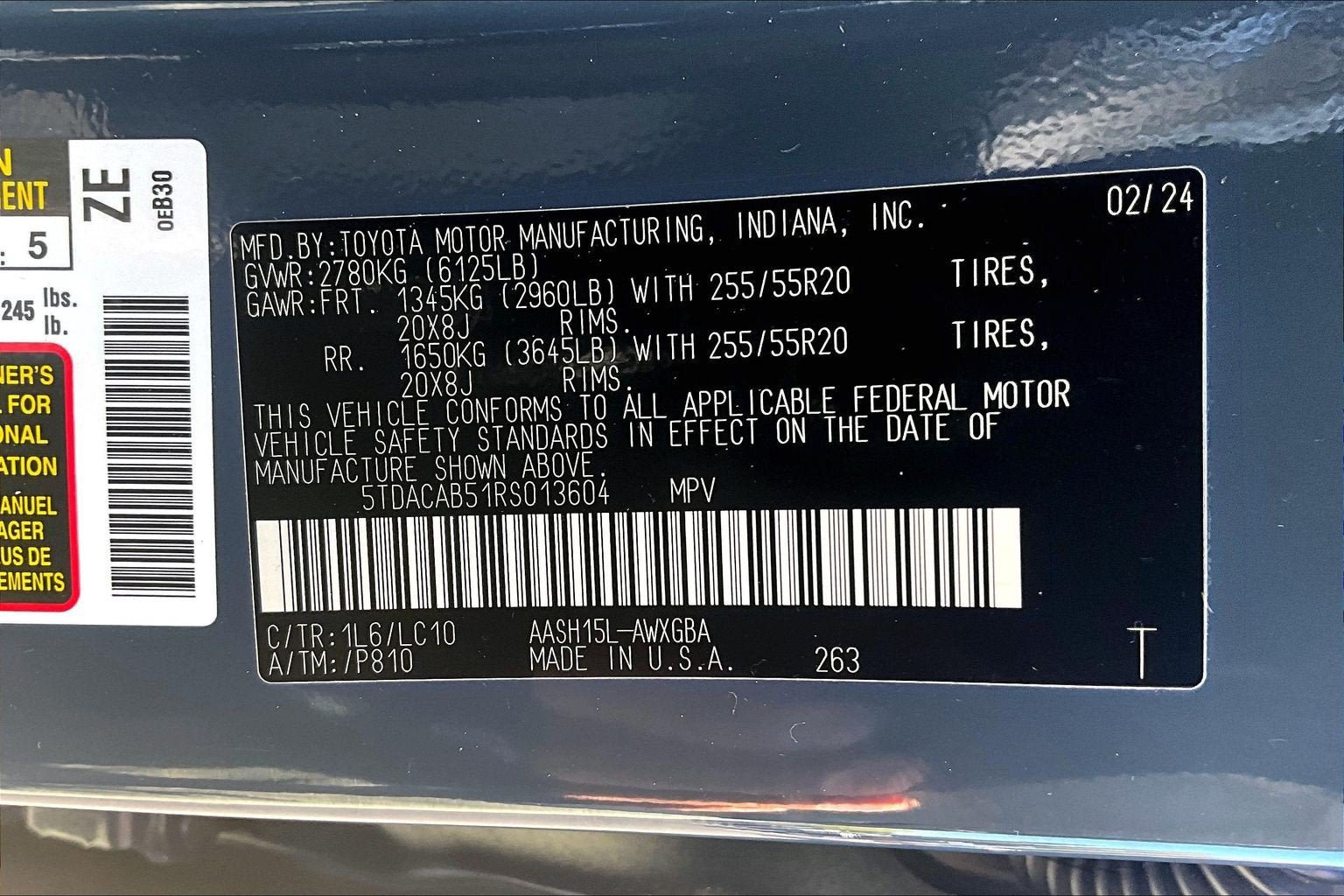 Used 2024 Toyota Grand Highlander AWD Hybrid image 30