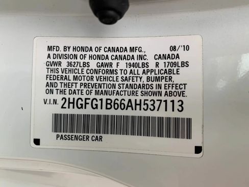 Used 2010 Honda Civic LX image 19
