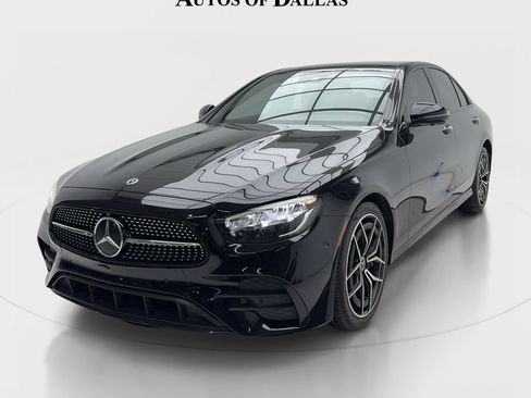 Used 2022 Mercedes-Benz E 350 Sedan w/ AMG Line Exterior image 4