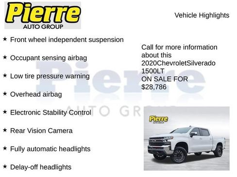 Used 2020 Chevrolet Silverado 1500 LT w/ Fleet Comfort Package AWD/4WD image 22