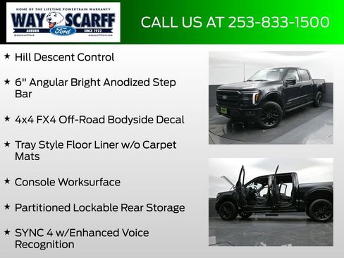 New 2025 Ford F150 Lariat w/ Equipment Group 501A Mid image 24