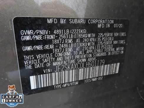 Used 2020 Subaru Forester Touring w/ Popular Package #2 image 30