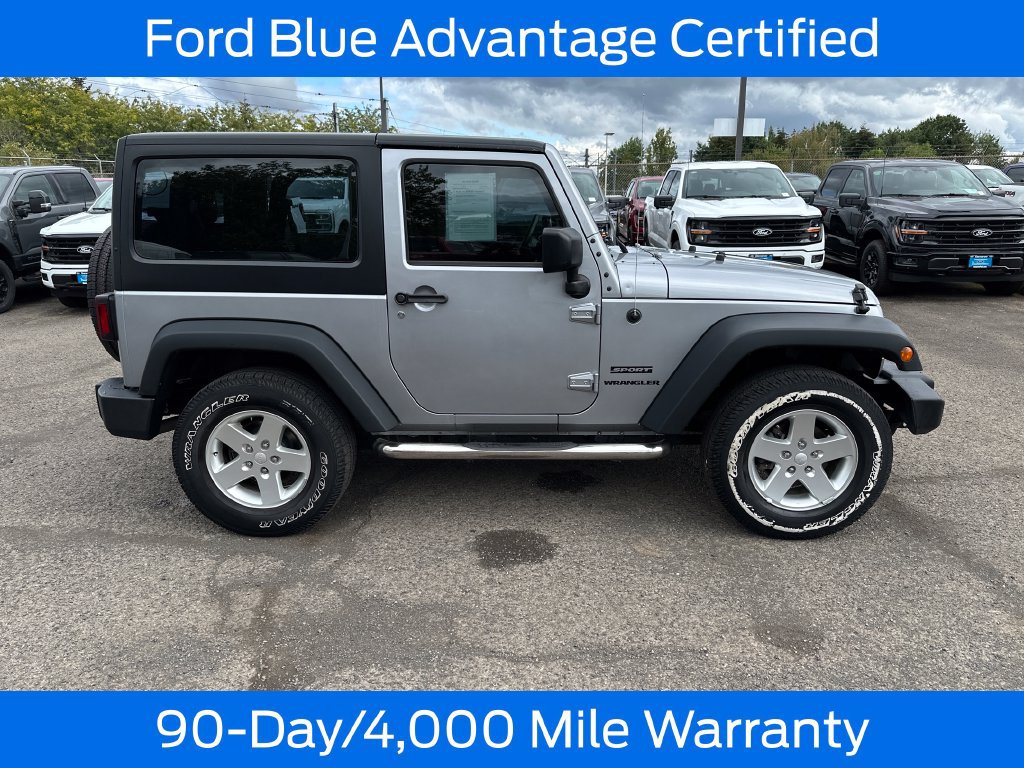 Used 2016 Jeep Wrangler Sport w/ Quick Order Package 24S AWD/4WD image 9